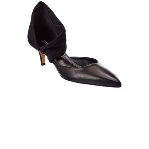 Isabel Marant Drapy Leather Pump, Black